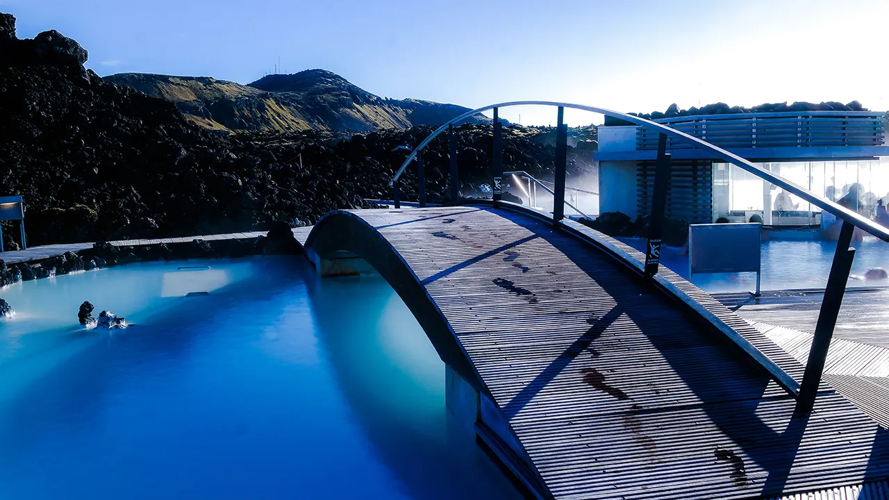 Indulge in the Blue Lagoon after a day of driving