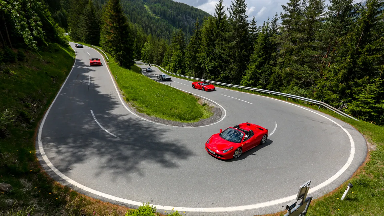 Drive the finest Alpine Passes