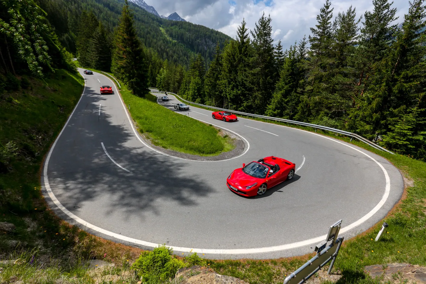 Ferrari, Lamborghini and more on a luxury holiday and supercar tour of the Swiss Alps