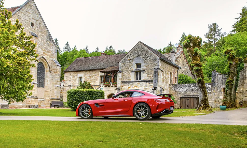 Mercedes AMG  GT on the European Supercar Tour