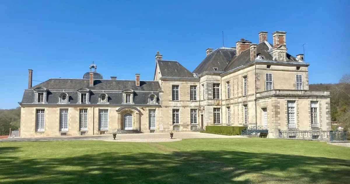 The exterior of Château de Cirey in the Champagne region.