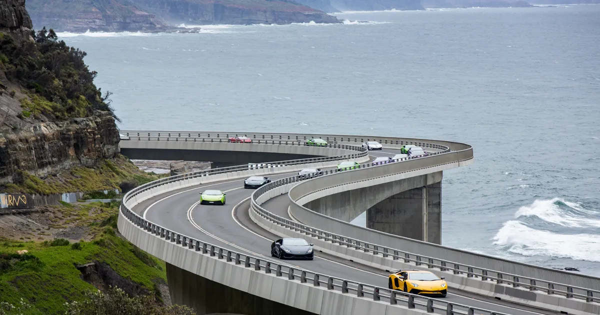 Australia’s best driving roads - Sea Cliff Bridge