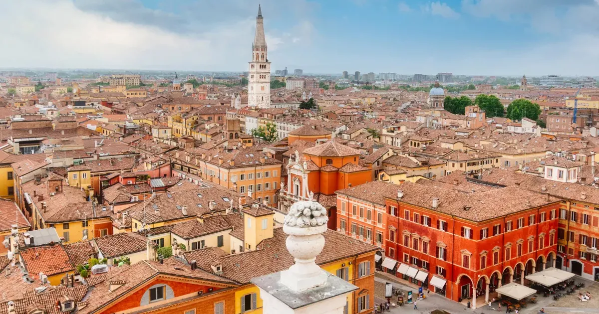 The city of Modena, Italy.