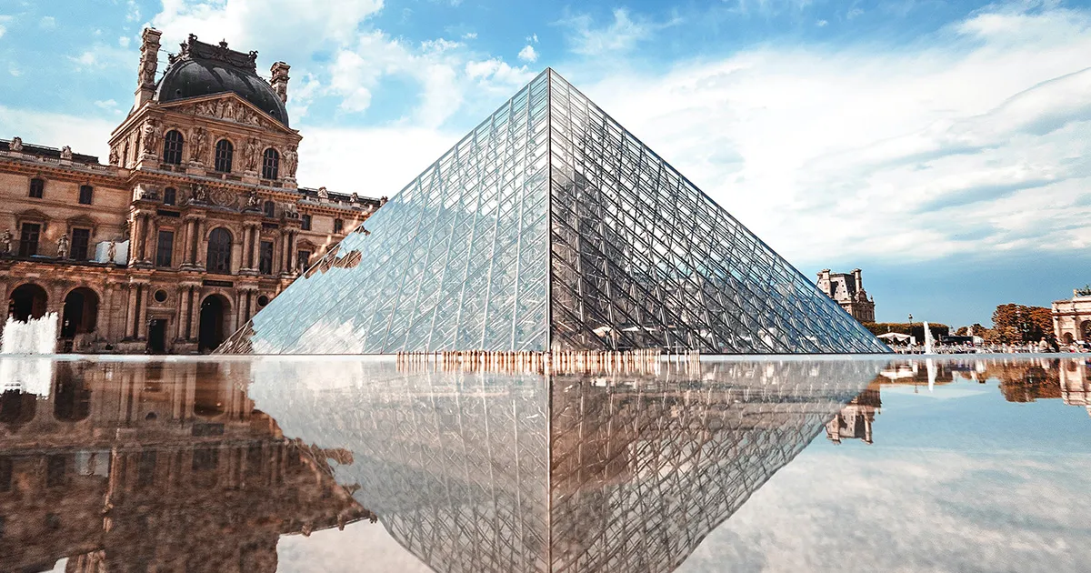 Visit the Louvre in Paris on a luxury tour of France