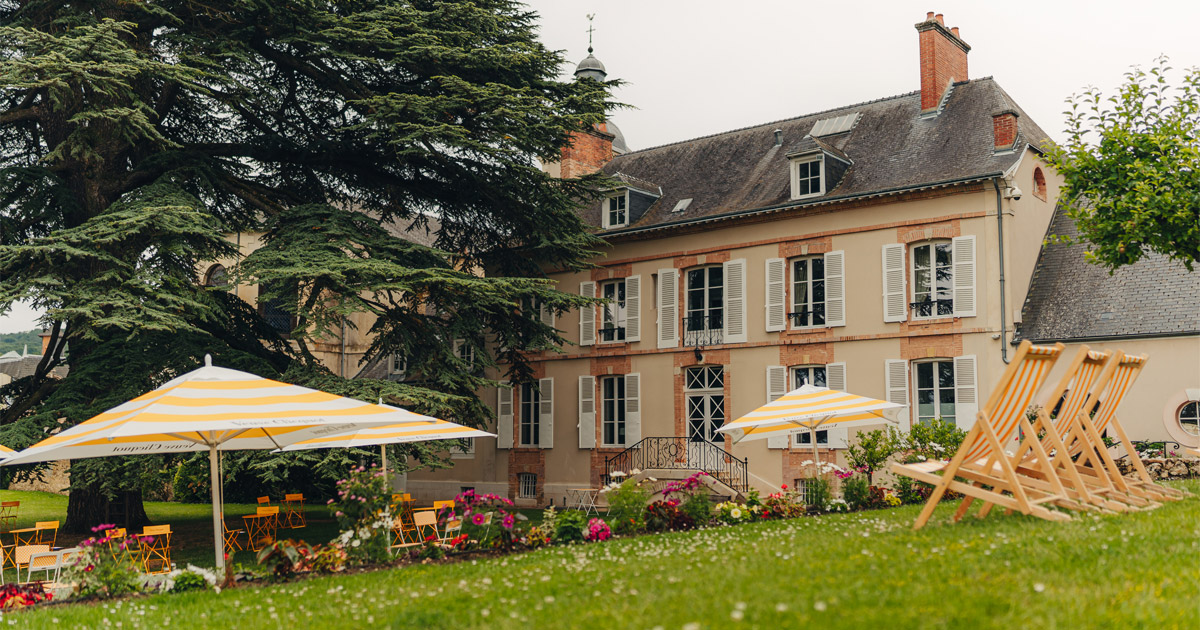 Veuve Clicquot’s Manoir de Verzy and its grounds in Verzy, France