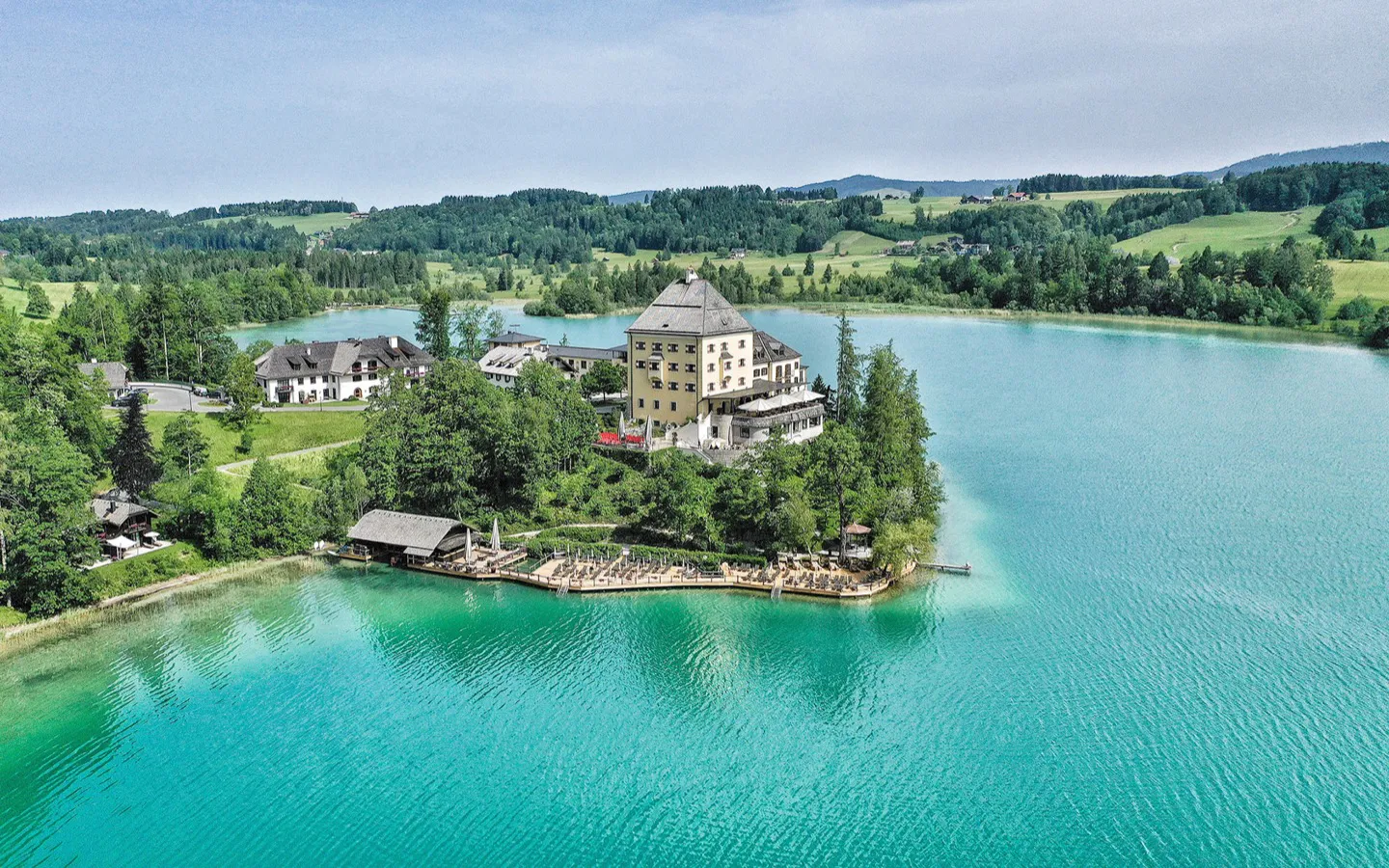 Best luxury hotel package at Schloss Fuschl in Austria