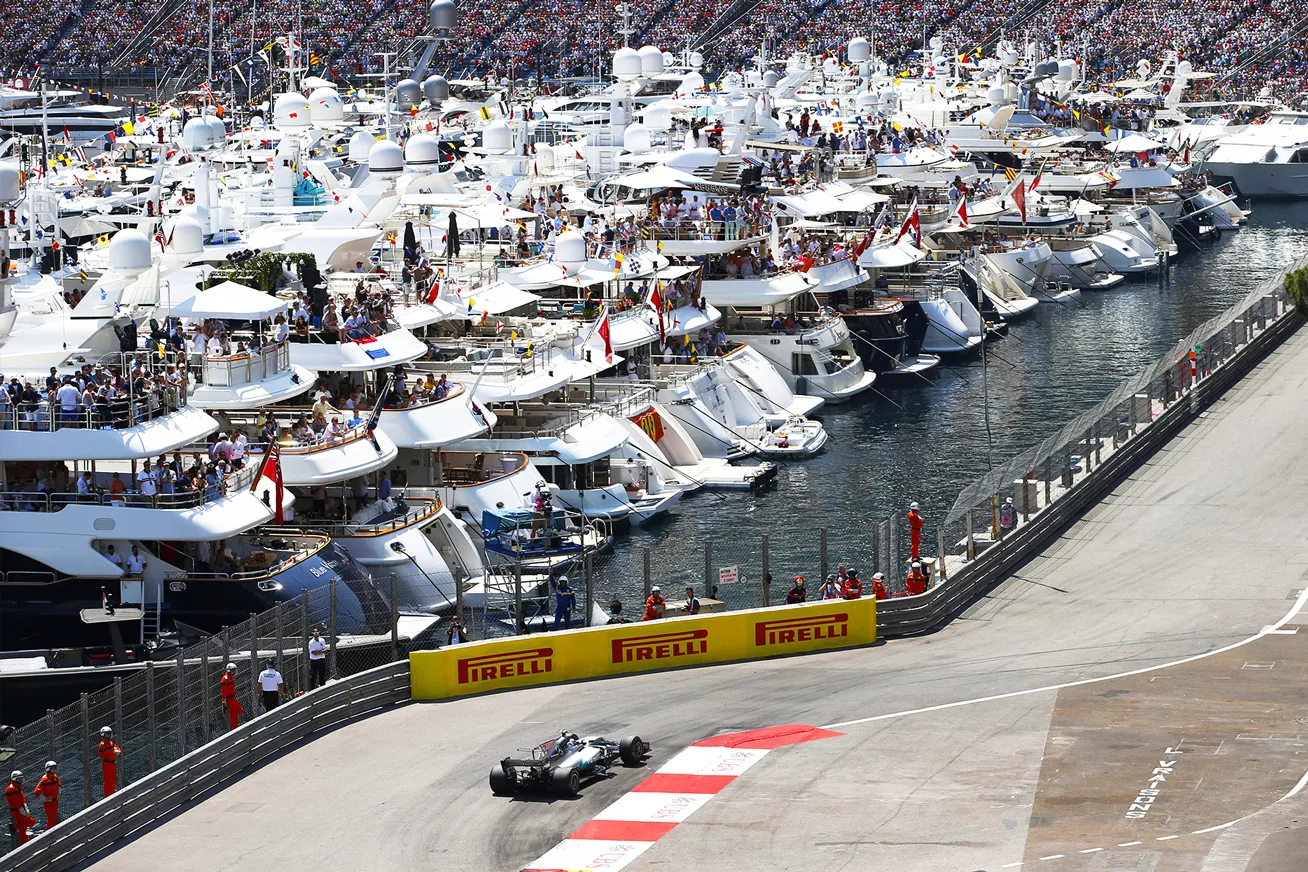 Monaco Grand Prix in action