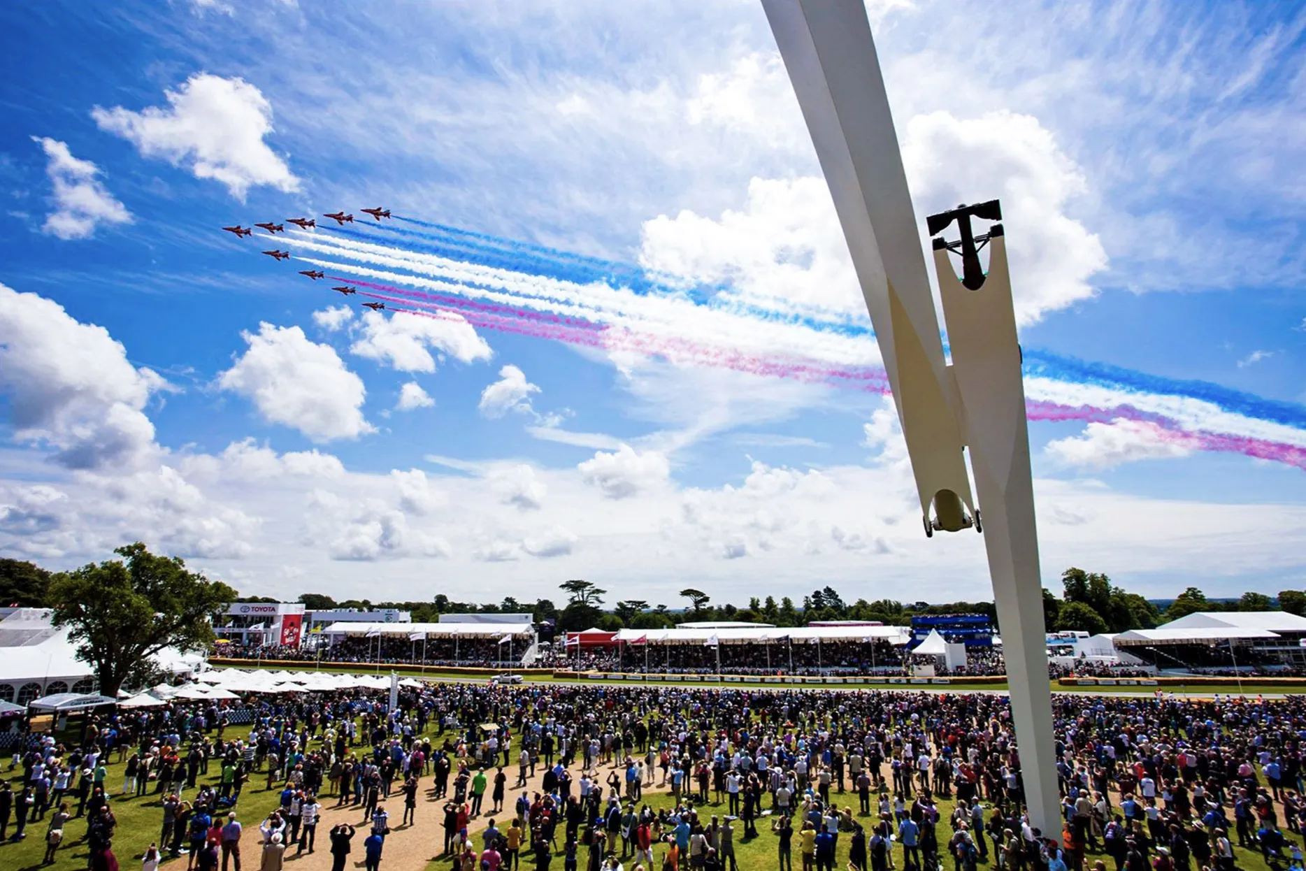 Aerial Display at the Goodwood Festival of Speed