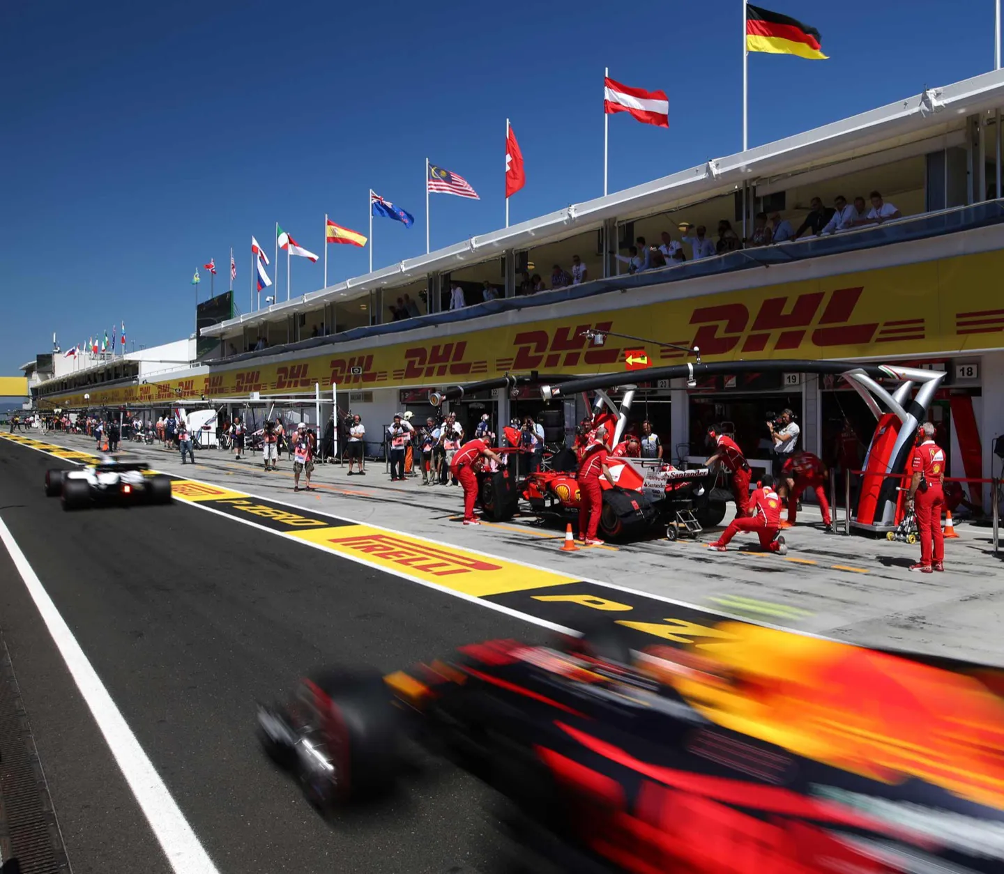 Experience the F1 Hungarian Grand Prix from luxurious corporate hospitality