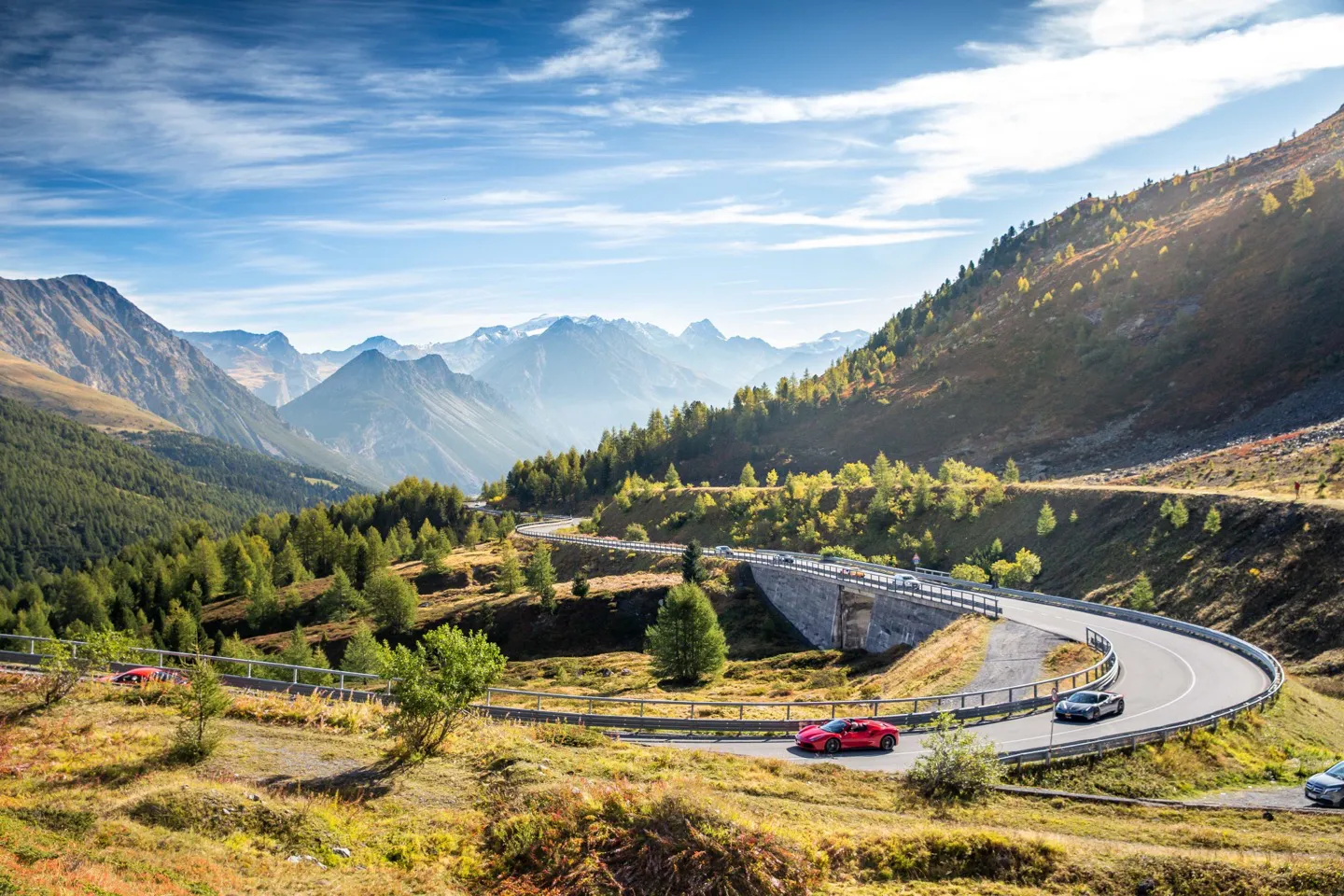 Drive Ferraris and Lamborghinis on the best roads in the Italy on a luxury driving tour