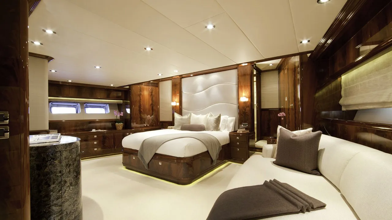 Stay aboard a Superyacht for the F1 weekend