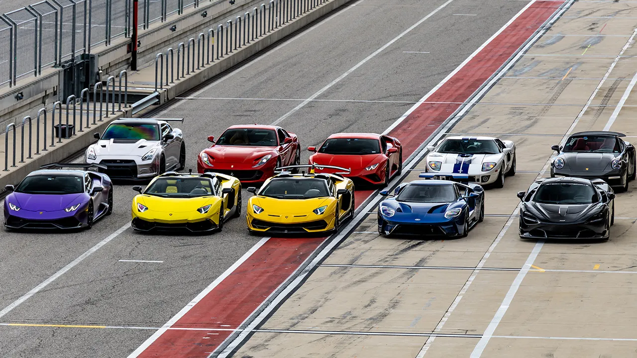 Drive supercars on the Las Vegas Speedway