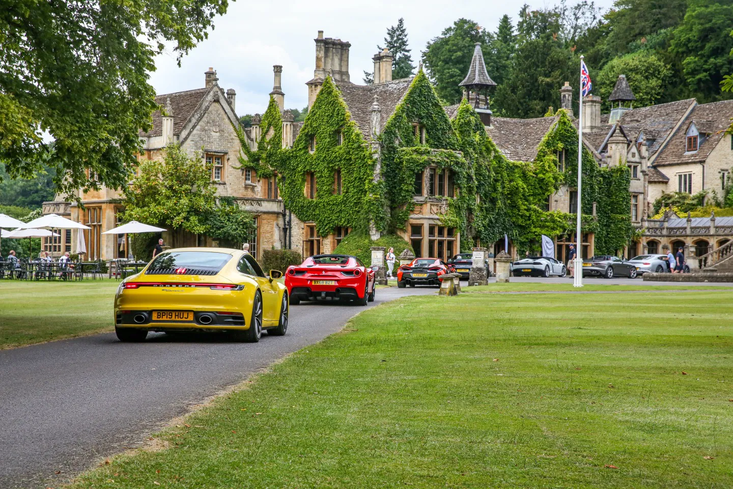 Drive your own car or rent a supercar for a luxury UK driving tour