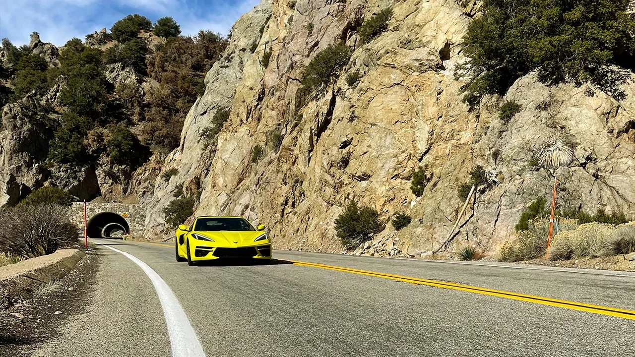 Drive a fleet of supercars up California coast.
