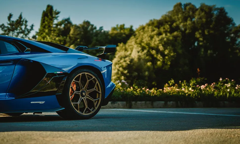 Lamborghini on Small Group Supercar Driving Tour