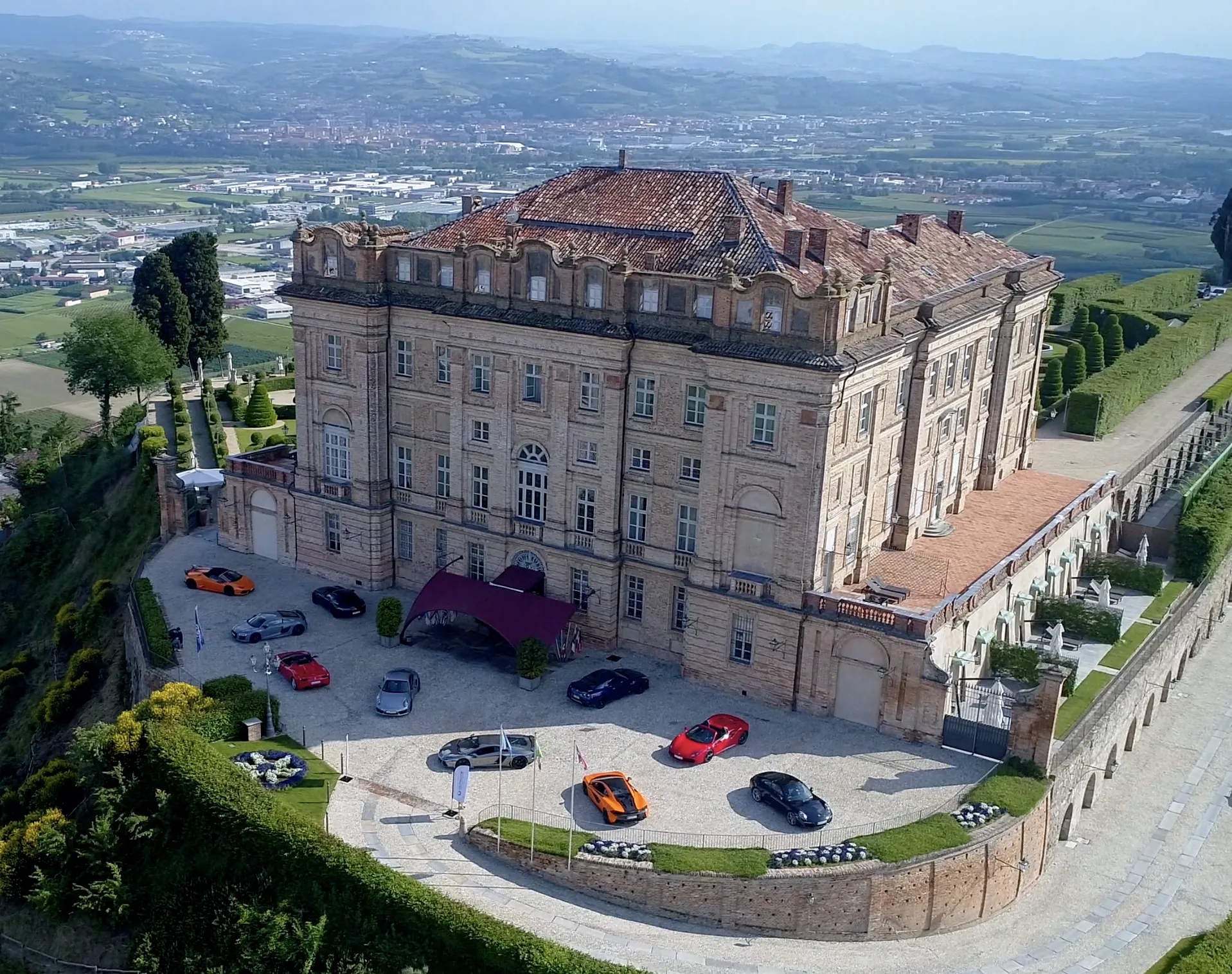 Stay in a luxury castle as part of the supercar drive on this European F1 tour