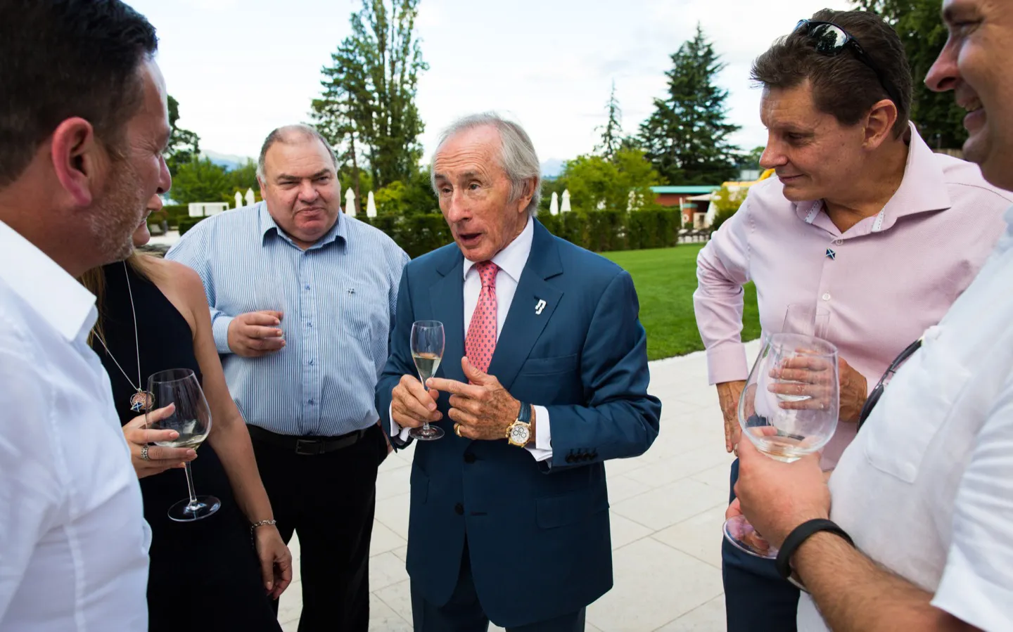 Enjoy dinner with three-time F1 Champion Sir Jackie Stewart on the ultimate F1 tour
